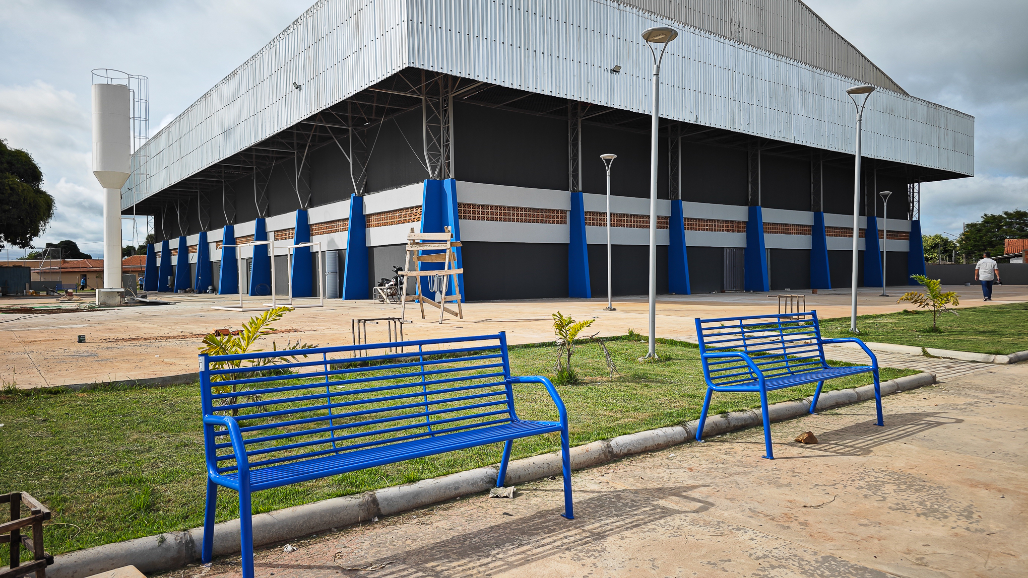 Ampliação e modernização do Ginásio Didi Profeta entram na fase final de acabamento