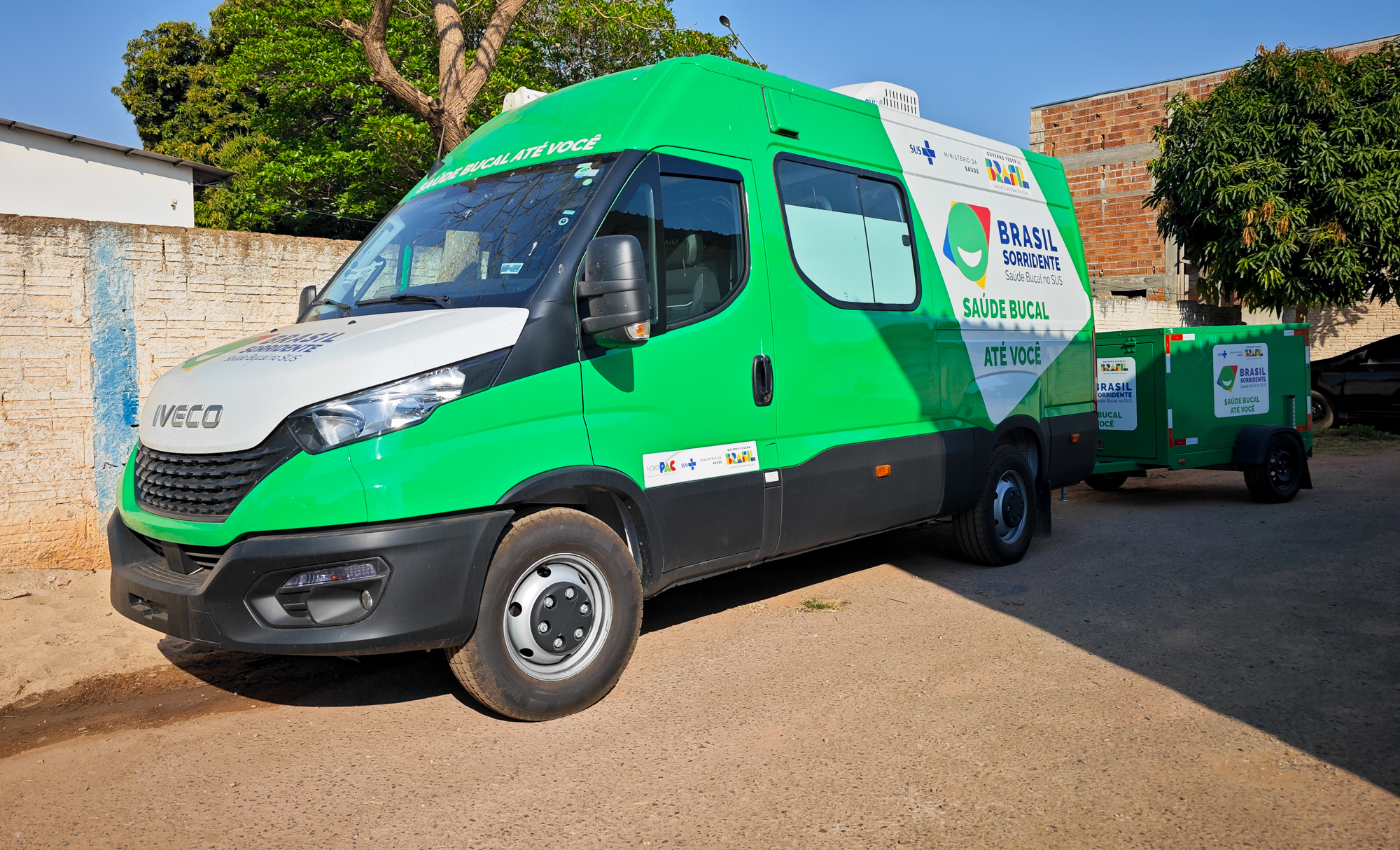 Cáceres recebe Unidade Odontológica Móvel do Novo PAC Saúde